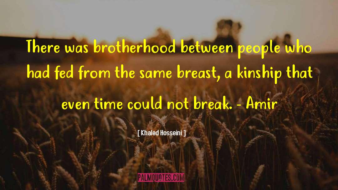 Silent Brothers quotes by Khaled Hosseini