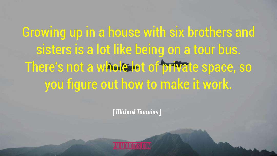 Silent Brothers quotes by Michael Timmins