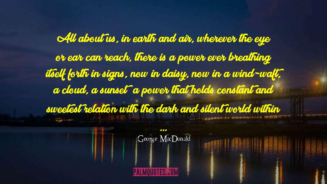 Silent Dark Word Tomb quotes by George MacDonald