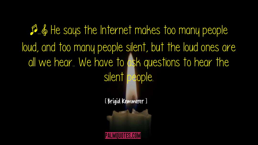 Silent People quotes by Brigid Kemmerer