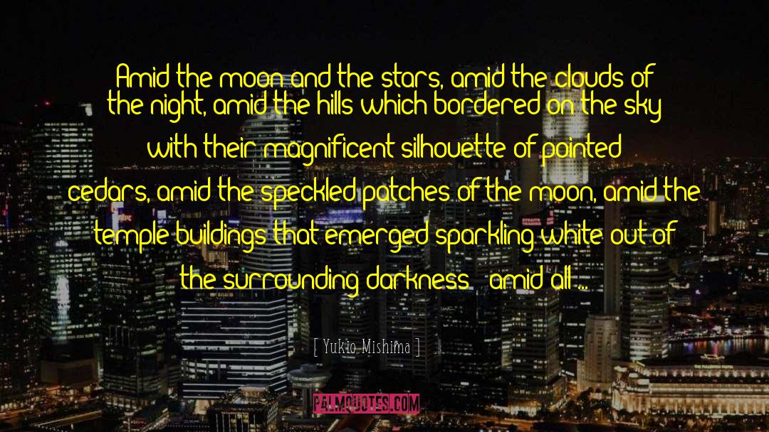 Silhouette quotes by Yukio Mishima