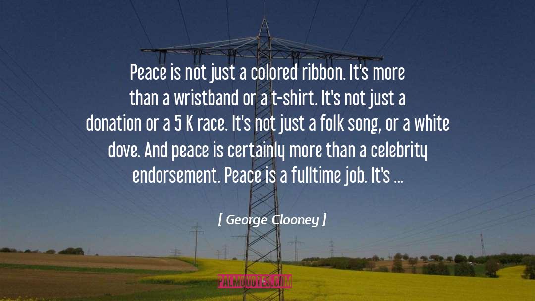 Silicone Wristbands quotes by George Clooney