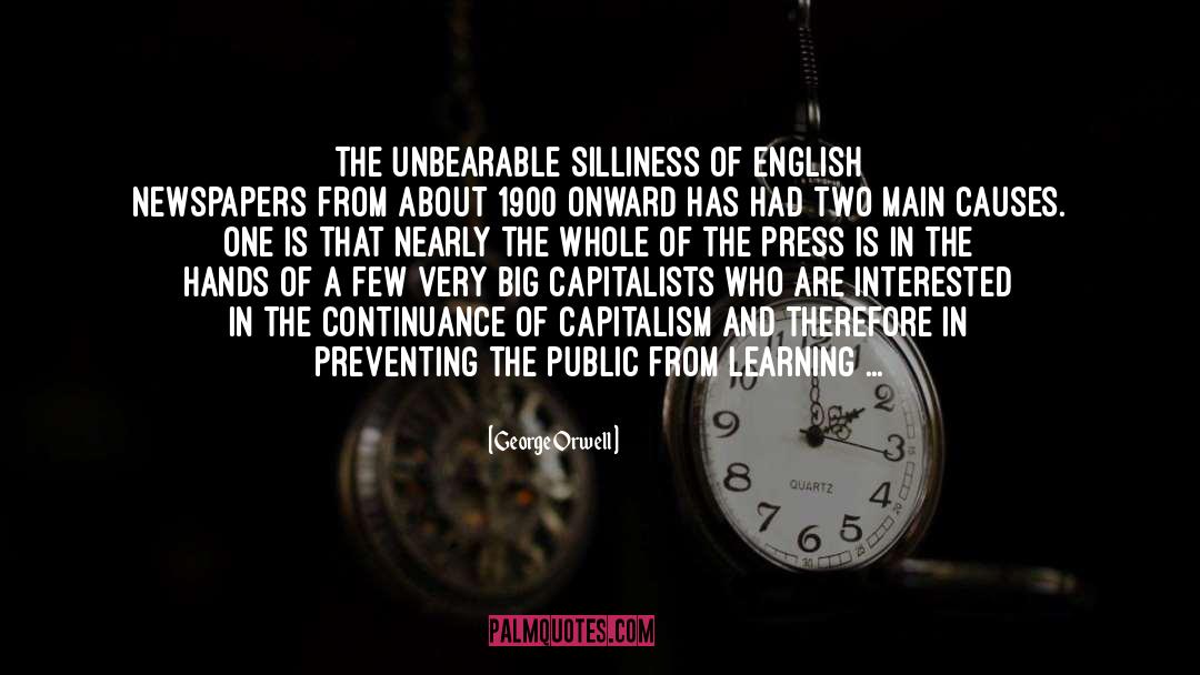 Silliness quotes by George Orwell