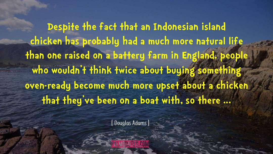 Sillinger Boat quotes by Douglas Adams