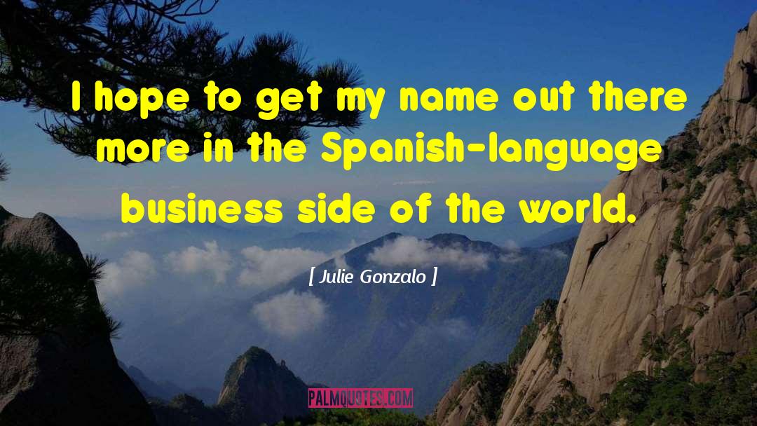 Sillion Spanish quotes by Julie Gonzalo