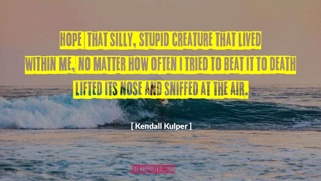 Silly Stupid quotes by Kendall Kulper