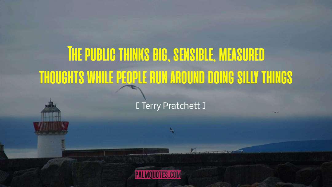Silly Things quotes by Terry Pratchett