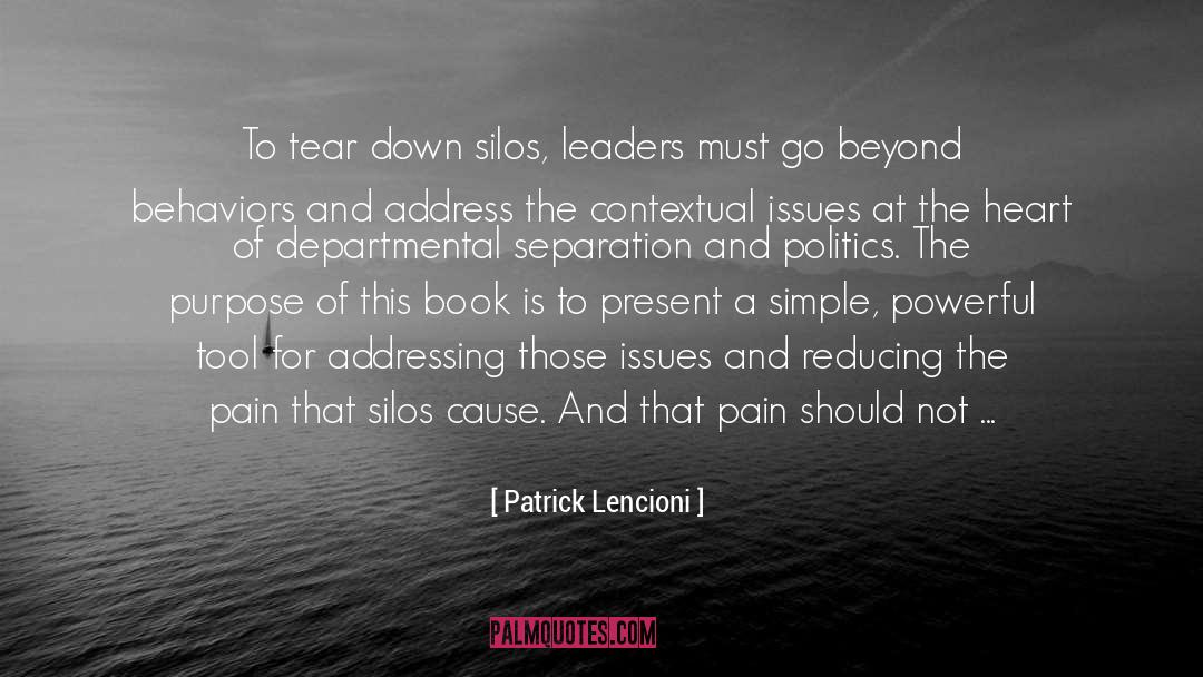 Silos quotes by Patrick Lencioni