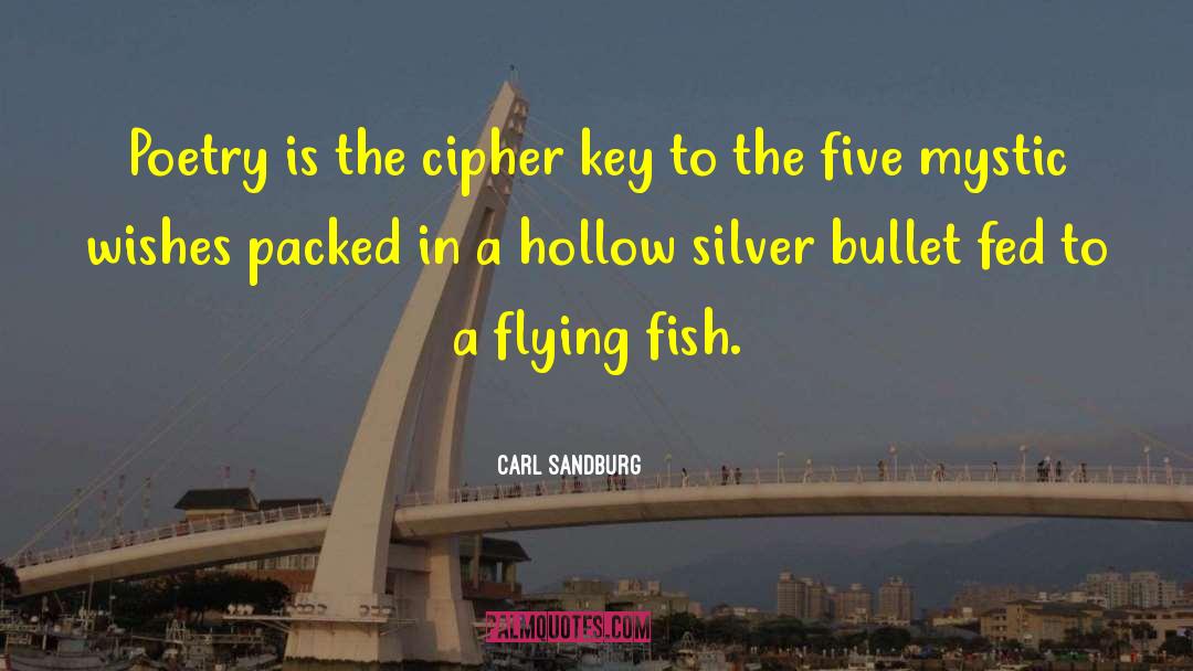 Silver Bullet quotes by Carl Sandburg