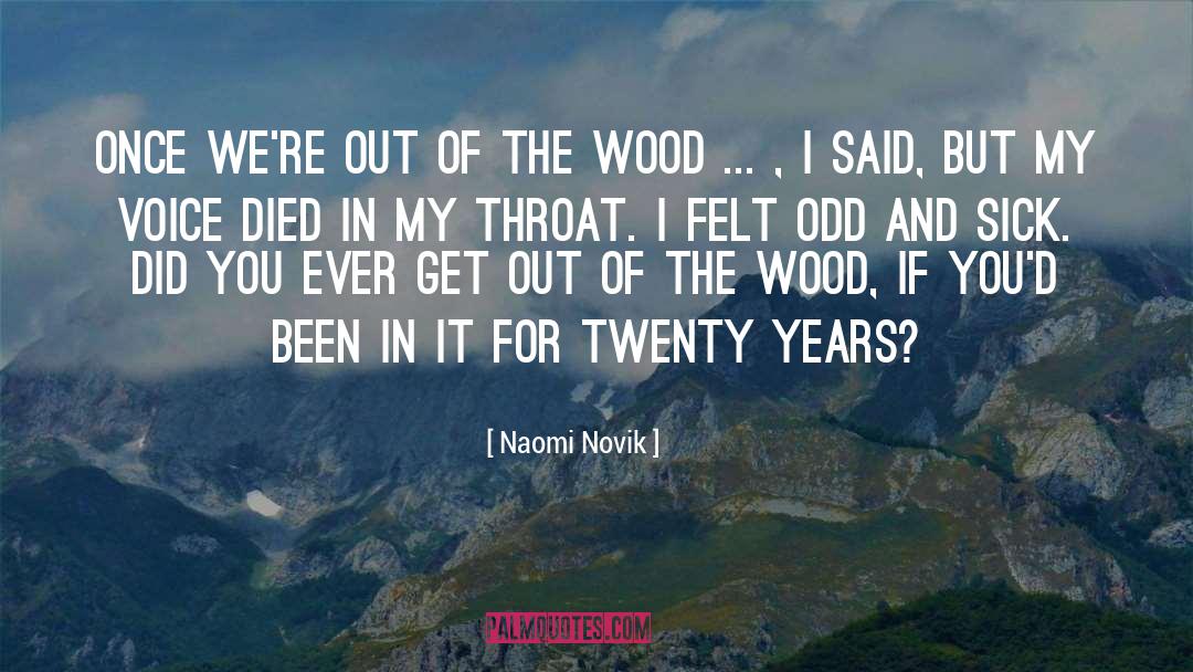 Silver In The Wood quotes by Naomi Novik