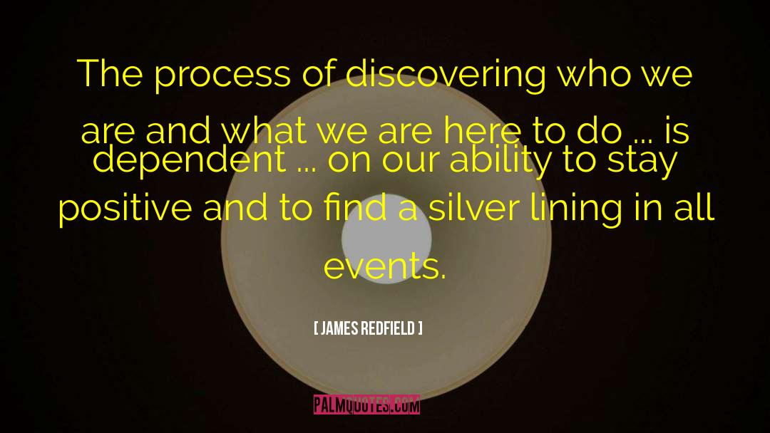 Silver Lining quotes by James Redfield