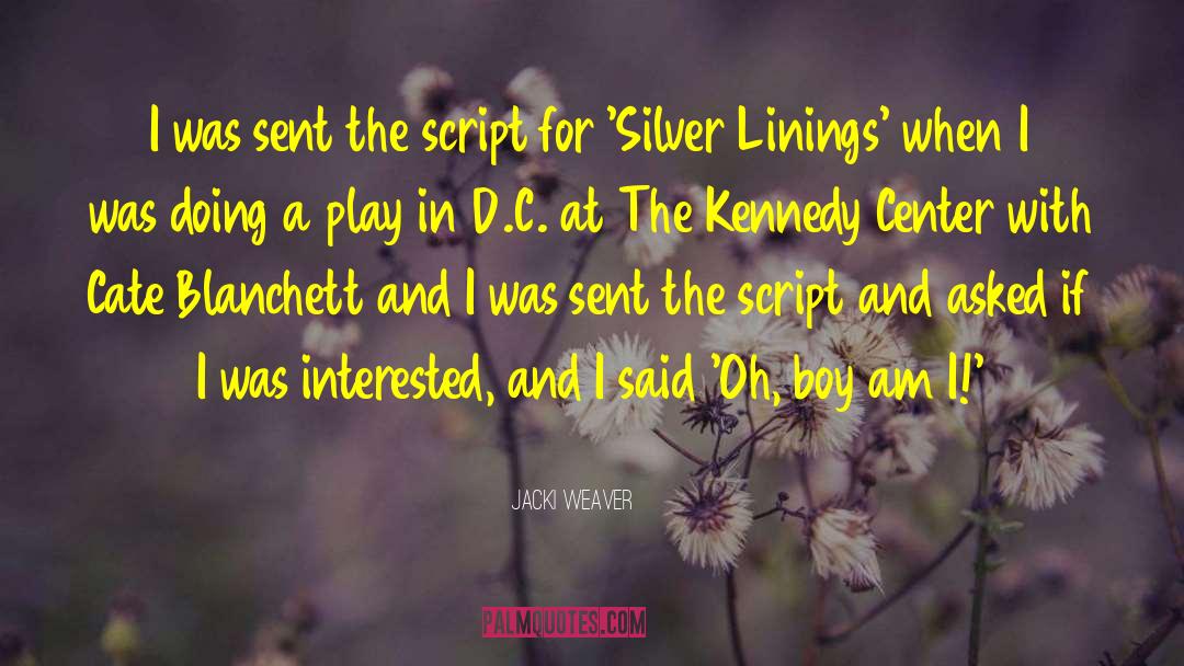 Silver Linings quotes by Jacki Weaver