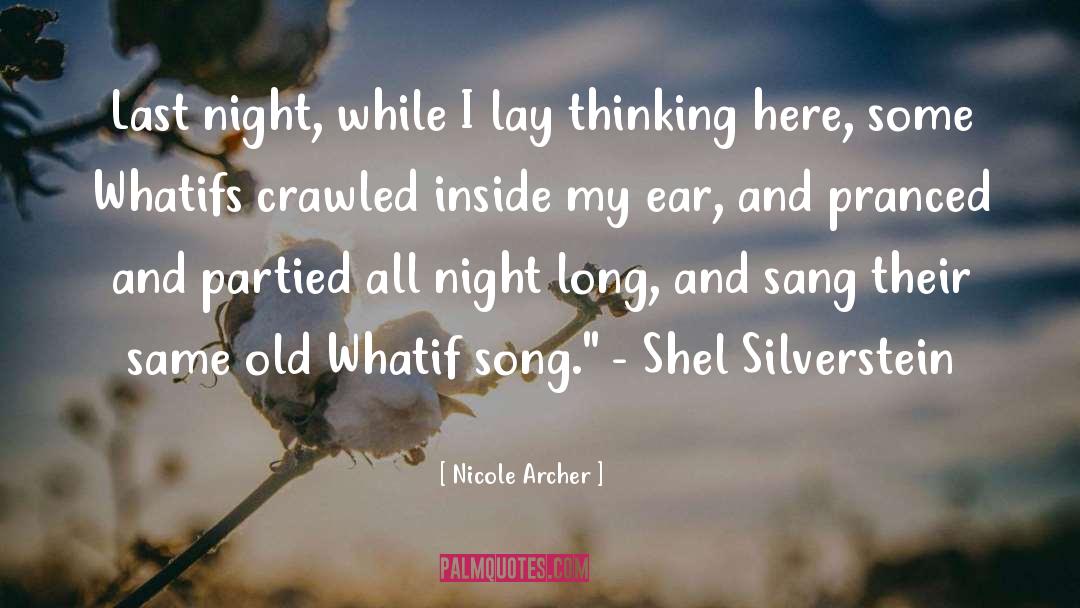 Silverstein quotes by Nicole Archer