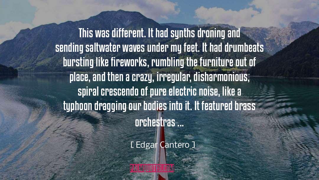 Silvertone Electric Guitar quotes by Edgar Cantero