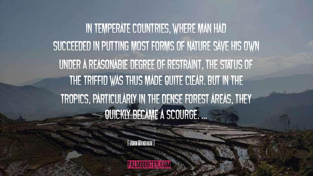 Silviculture In The Tropics quotes by John Wyndham