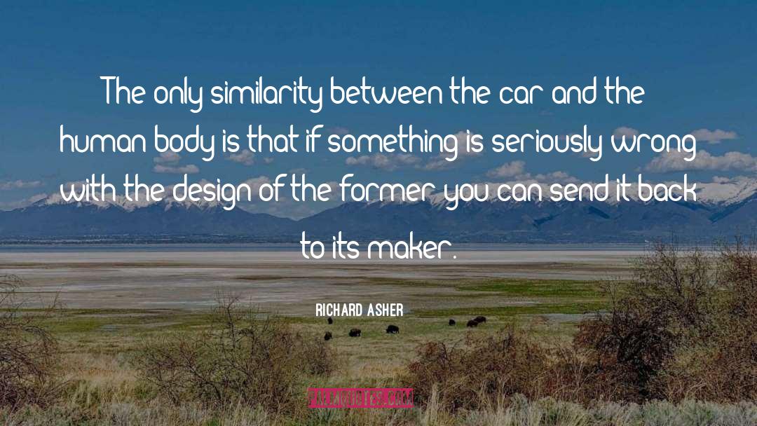 Similarity quotes by Richard Asher