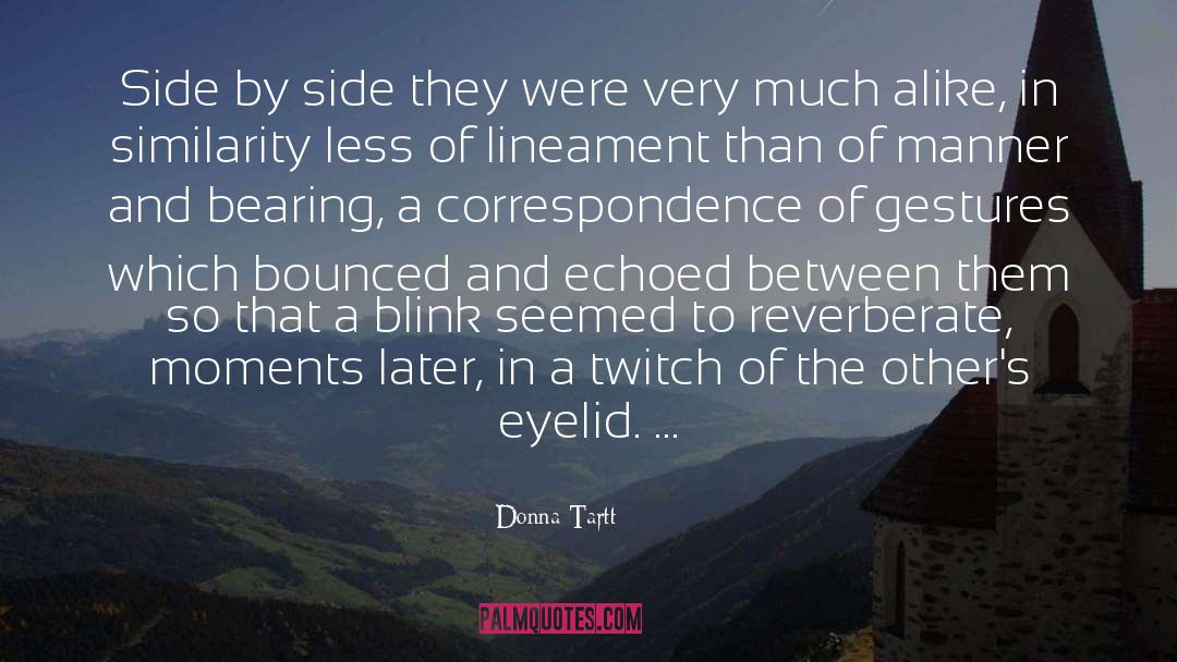 Similarity quotes by Donna Tartt