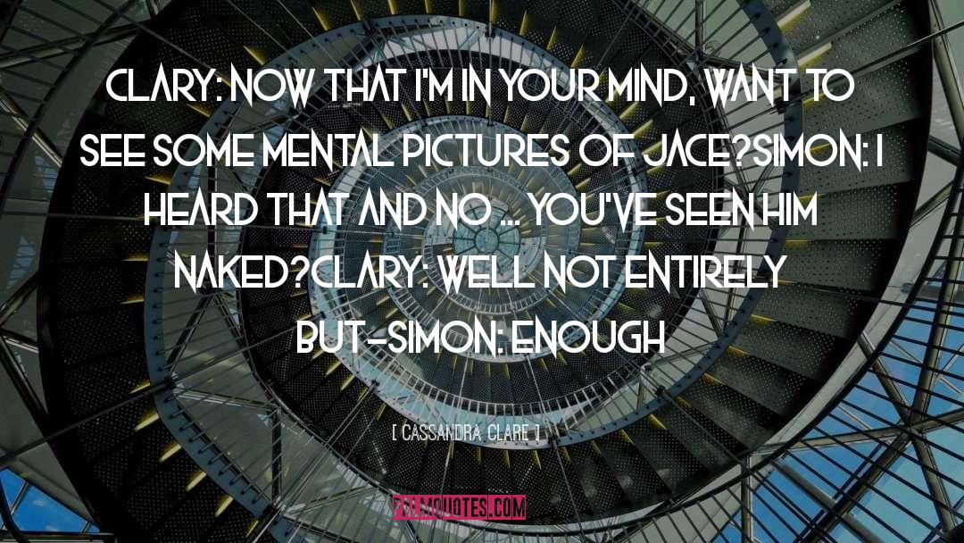Simon Aberdeen quotes by Cassandra Clare