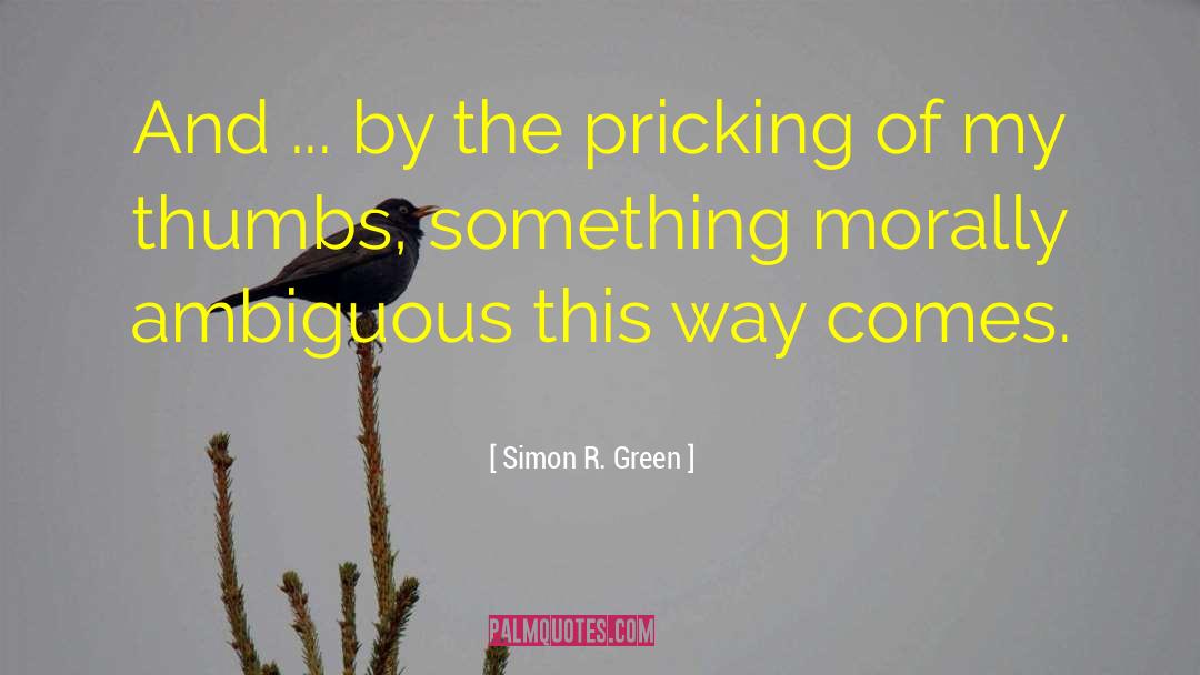 Simon And Baz quotes by Simon R. Green