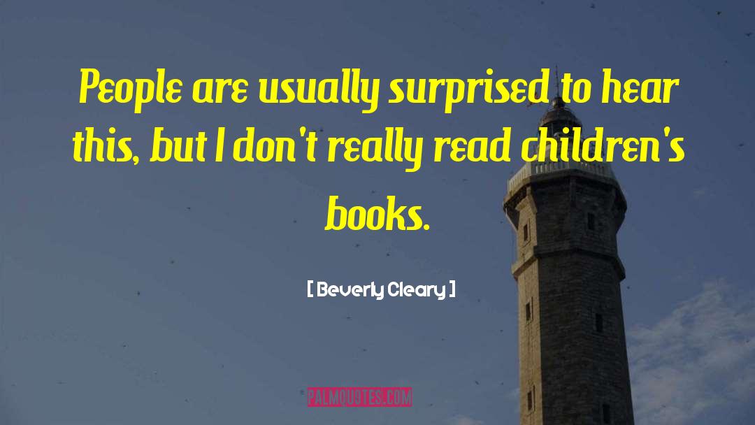 Simon Books quotes by Beverly Cleary