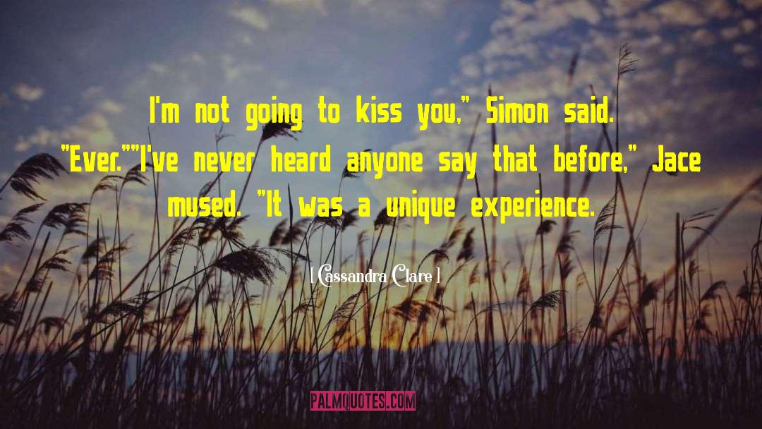 Simon Lewis quotes by Cassandra Clare