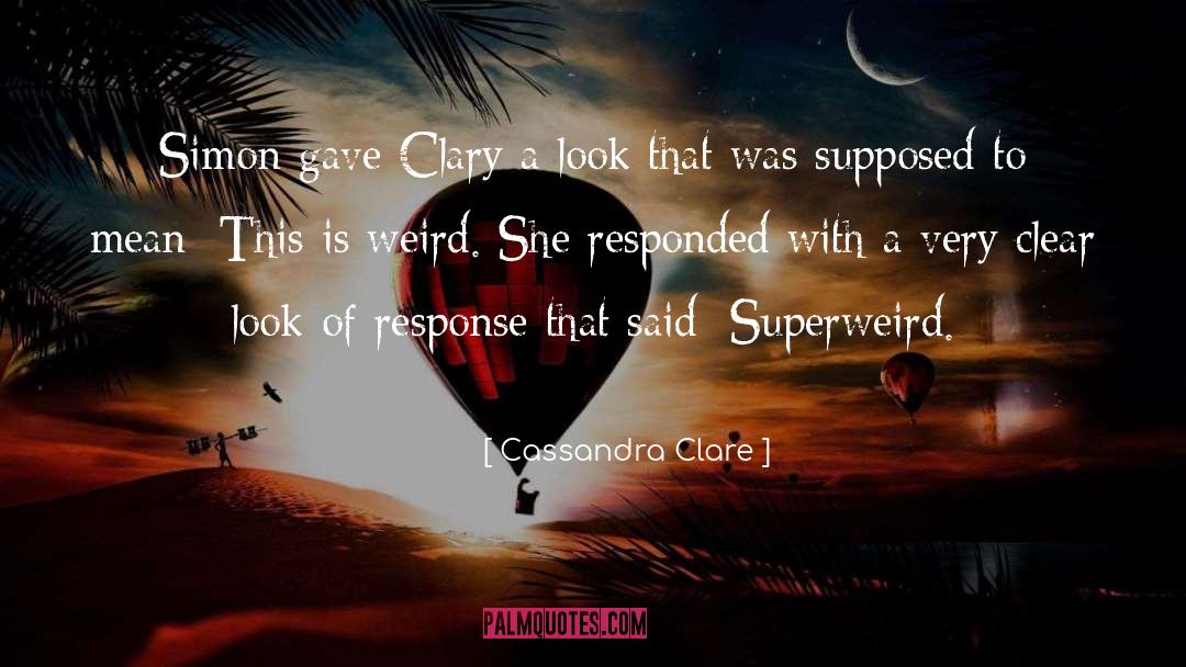 Simon Lewis quotes by Cassandra Clare