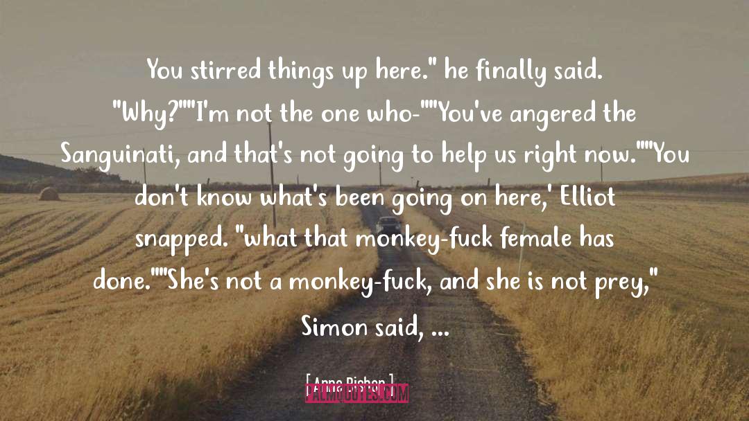 Simon Pegg quotes by Anne Bishop