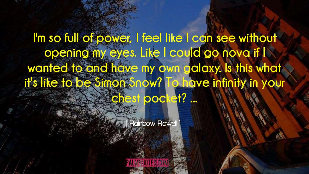 Simon Snow quotes by Rainbow Rowell