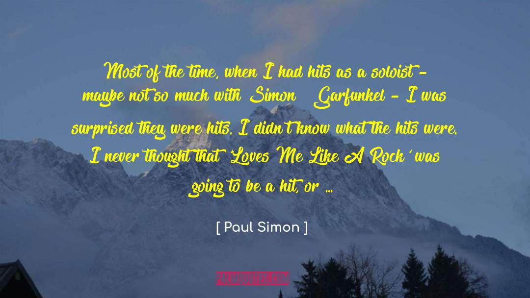 Simon Wolfgard quotes by Paul Simon