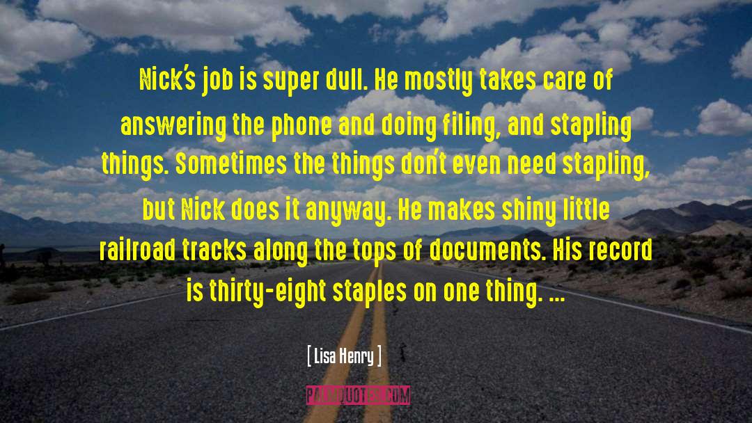 Simopoulos Nick quotes by Lisa Henry