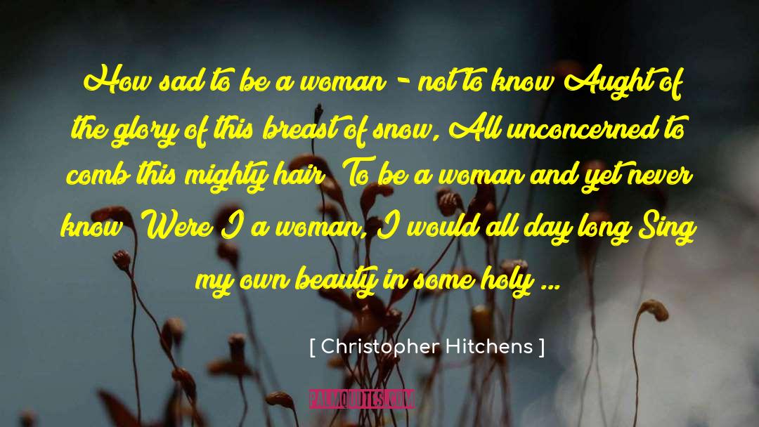 Simple Beauty quotes by Christopher Hitchens
