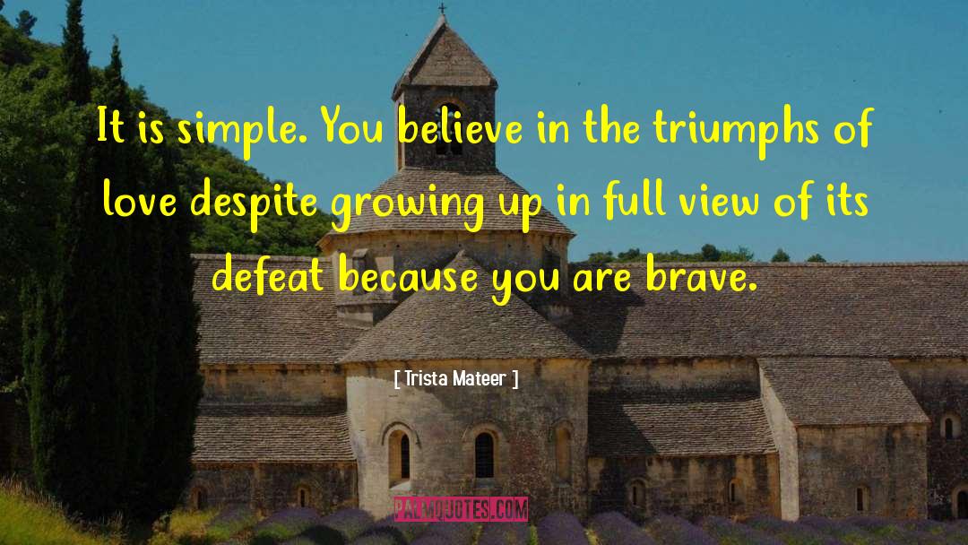 Simple Church quotes by Trista Mateer