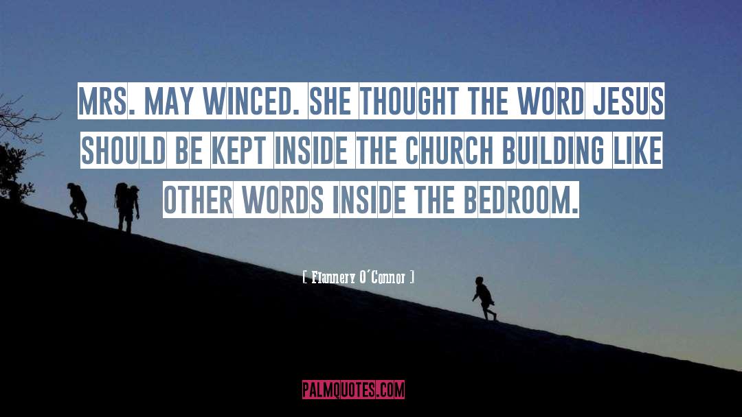 Simple Church quotes by Flannery O'Connor