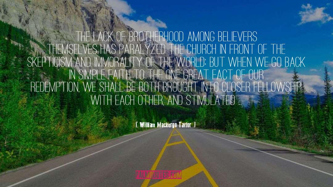 Simple Faith quotes by William Mackergo Taylor
