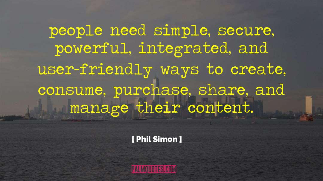 Simple Joys quotes by Phil Simon