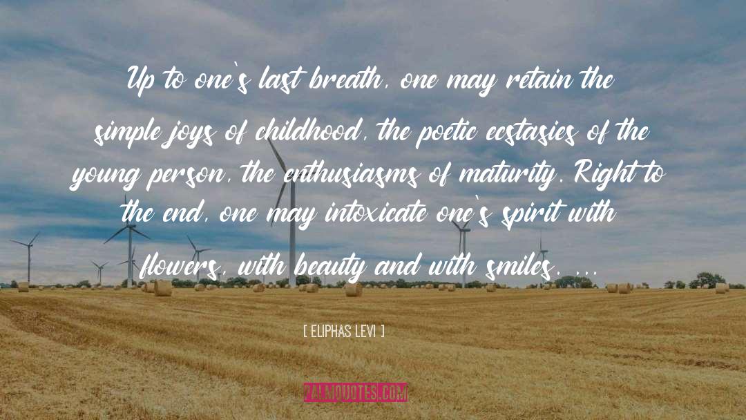 Simple Joys quotes by Eliphas Levi