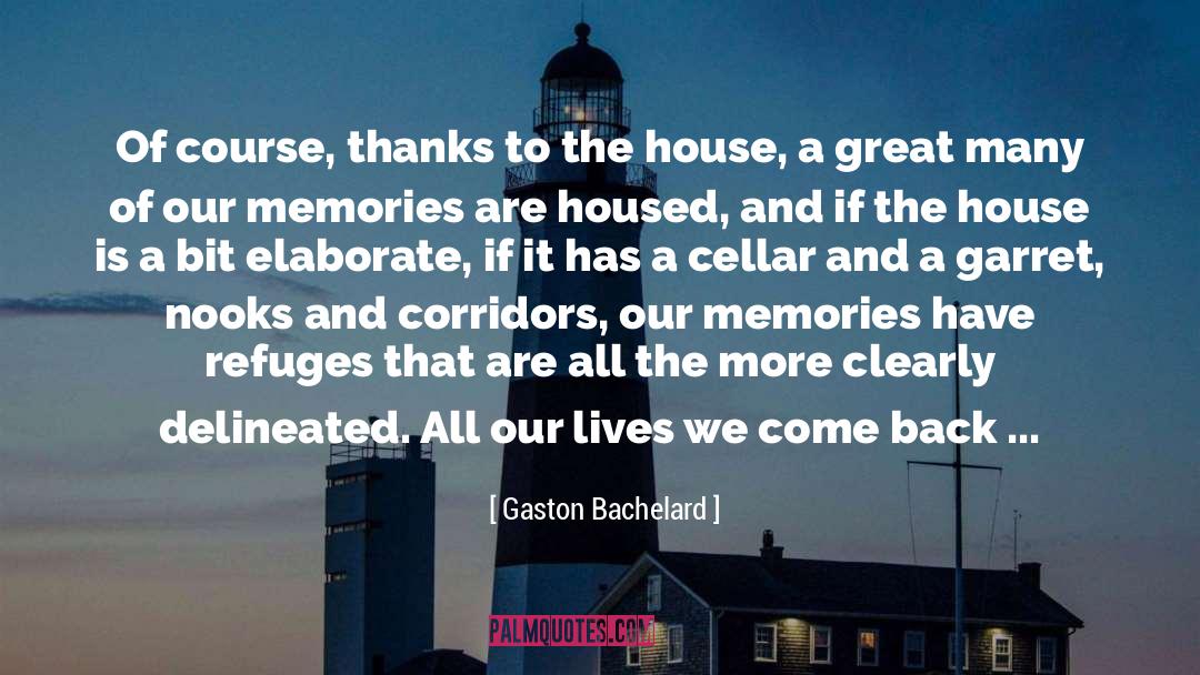 Simple Lifestylele quotes by Gaston Bachelard