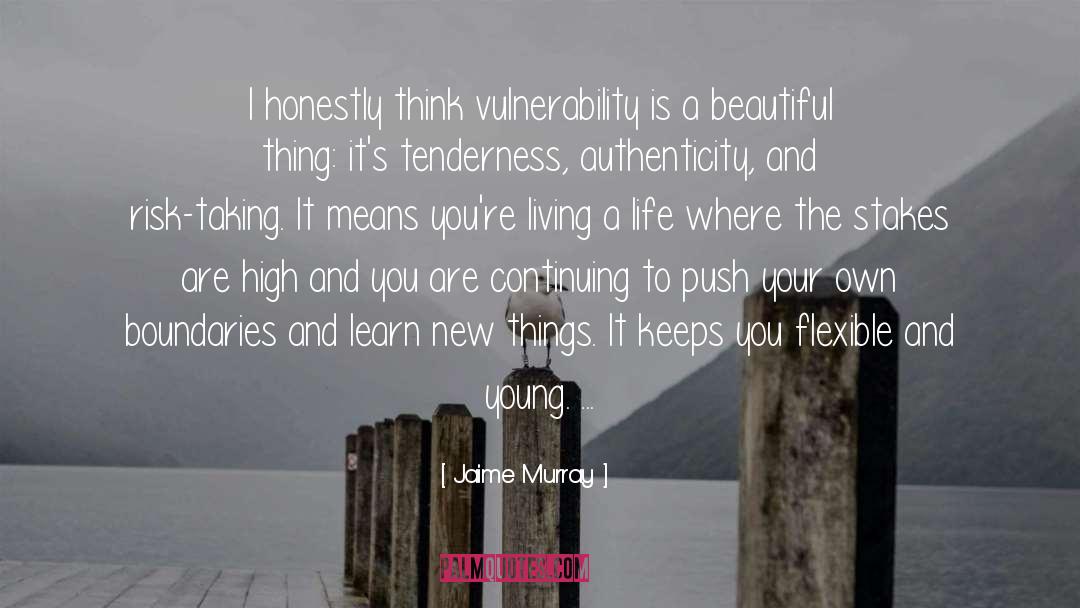 Simple Living And High Thinking quotes by Jaime Murray