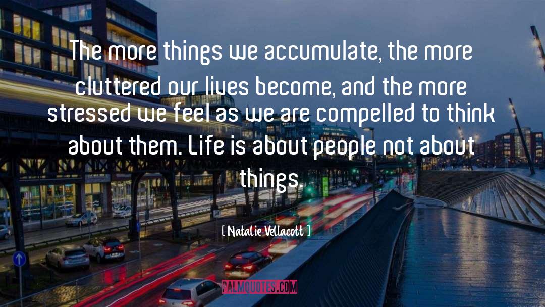 Simple Living quotes by Natalie Vellacott