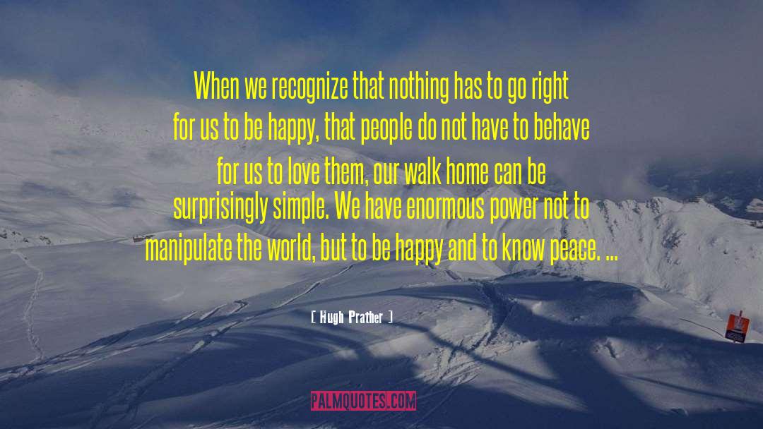 Simple People quotes by Hugh Prather