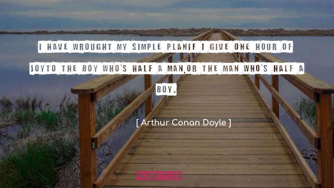 Simple Plan quotes by Arthur Conan Doyle
