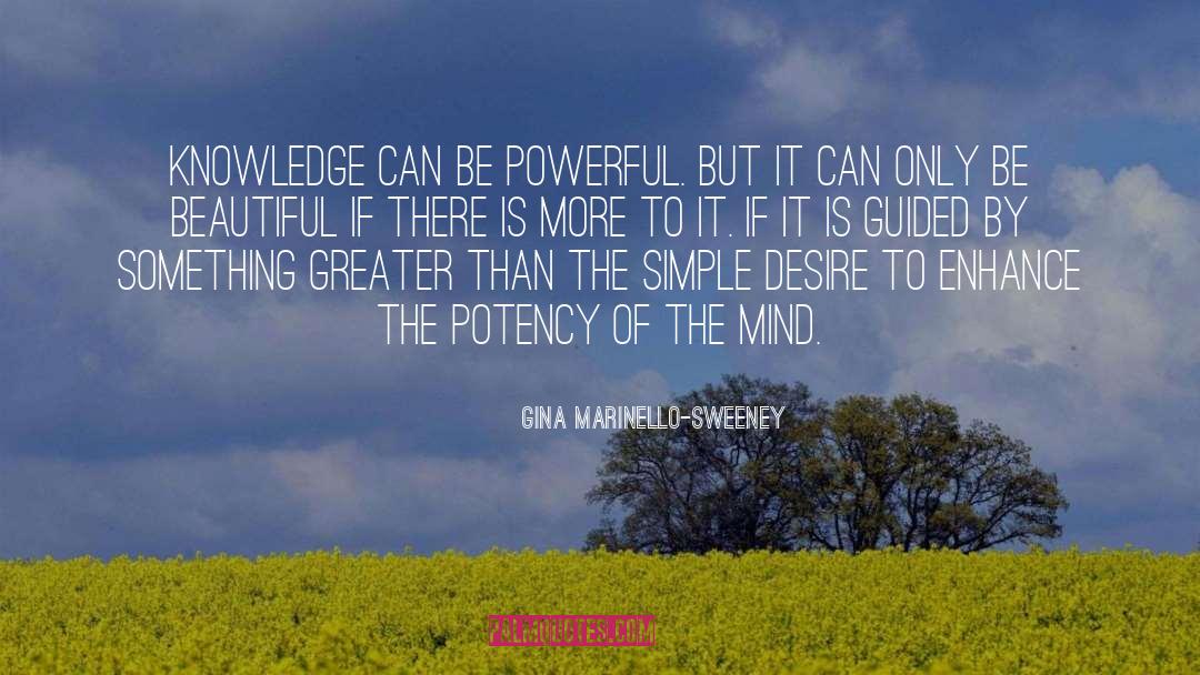 Simple Solution quotes by Gina Marinello-Sweeney