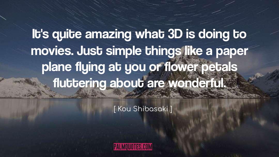 Simple Things quotes by Kou Shibasaki