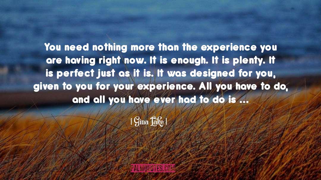 Simple Truth quotes by Gina Lake
