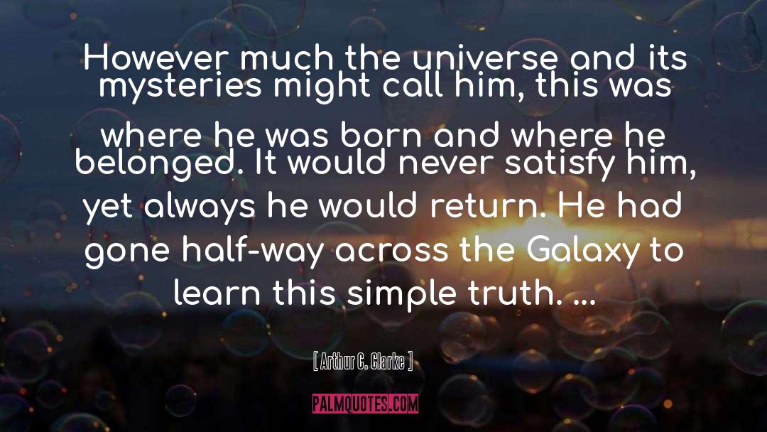 Simple Truth quotes by Arthur C. Clarke