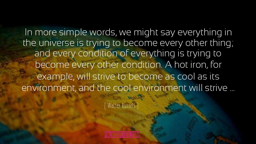 Simple Words quotes by Walter Russell