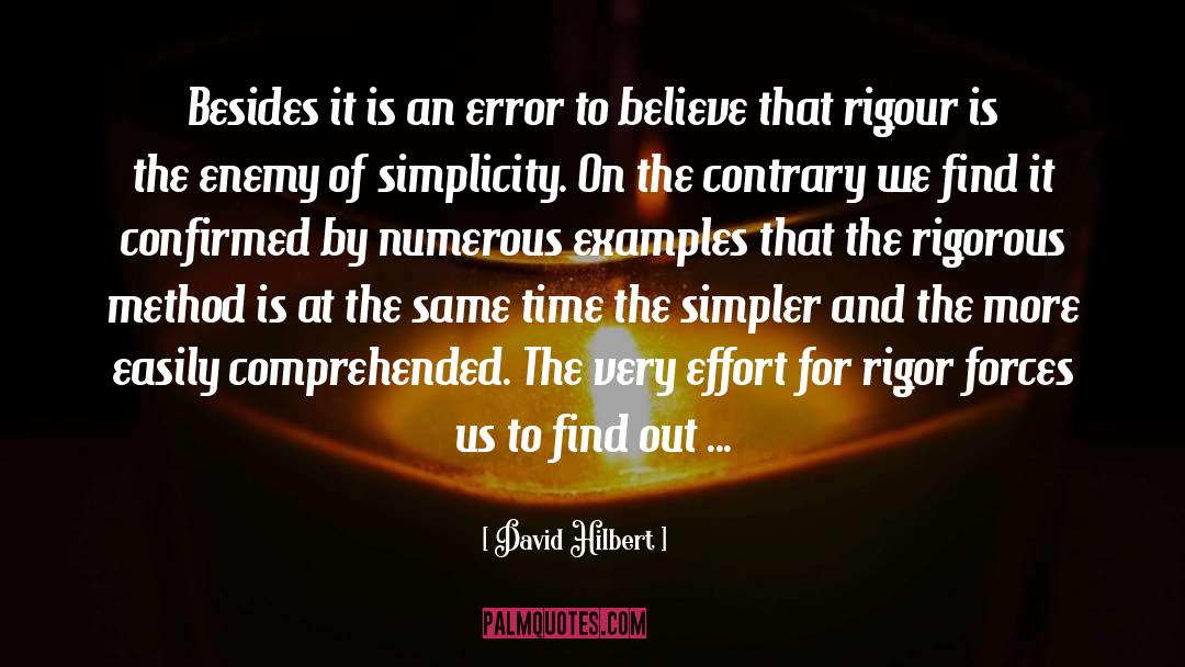Simpler quotes by David Hilbert