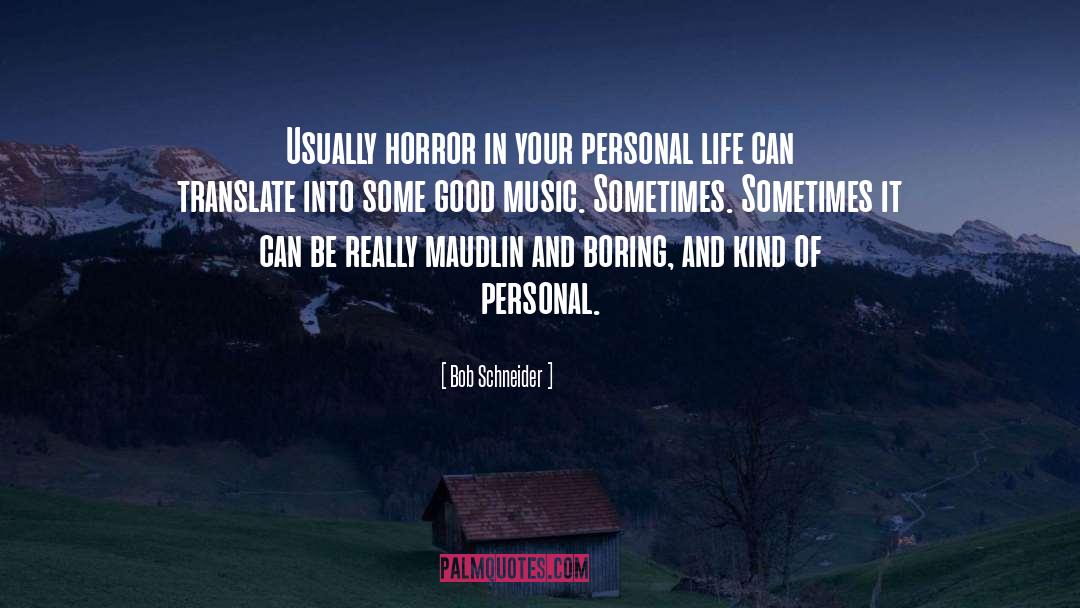 Simplicity In Life quotes by Bob Schneider