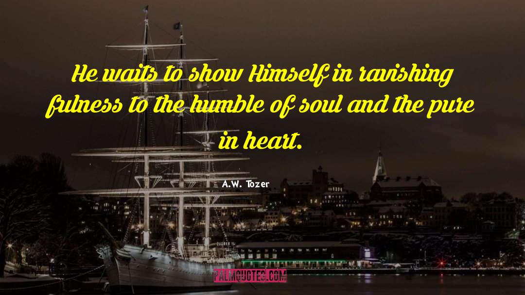 Simplicity Of The Soul quotes by A.W. Tozer