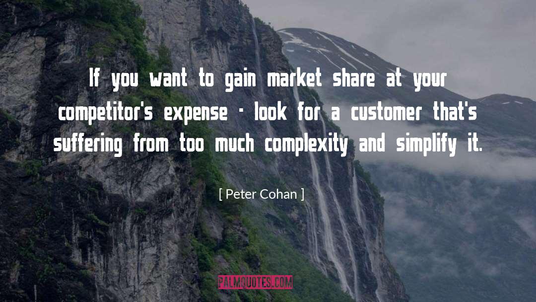 Simplify quotes by Peter Cohan